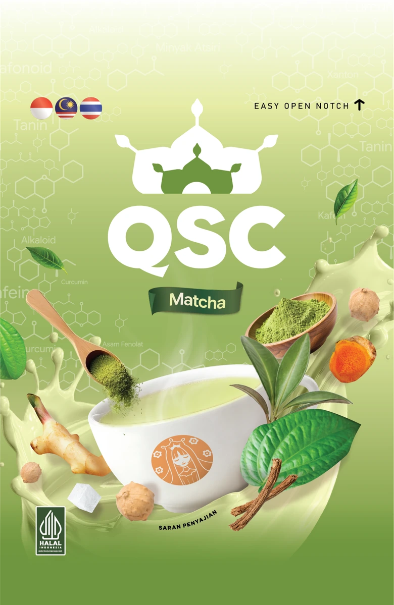 Kemasan QSC Matcha